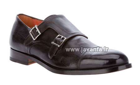 Santoni Monk Strap Shoe