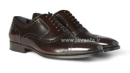 Dolce & Gabbana High-Shine Leather Oxford Brogues