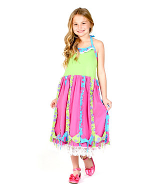 مدل لباس دخترانه بهاره با رنگ های شاد