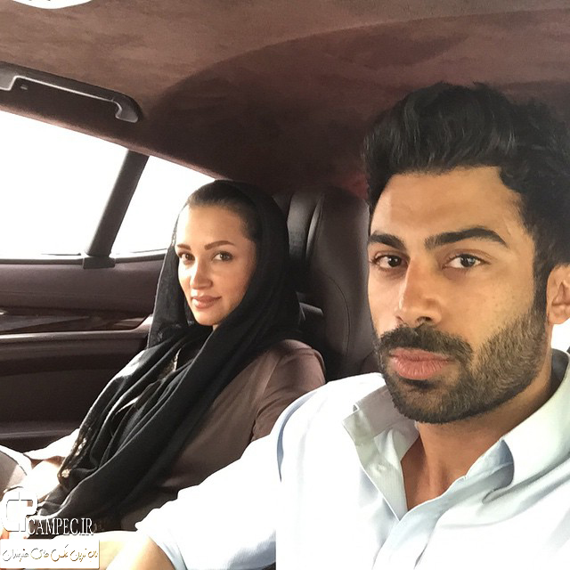 عکس های روناک یونسی در سفرش به شیراز