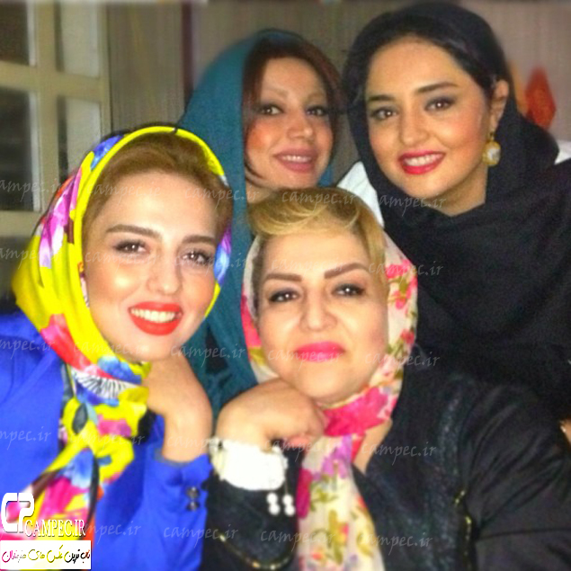 اولین عکس های نرگس محمدی در سال 94