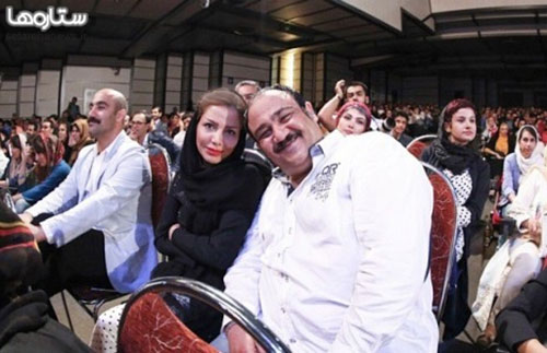 عکس کمیاب مهران غفوریان در کنار همسرش