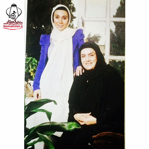 عکس شخصی خاطره حاتمی و مادرش مرداد 94