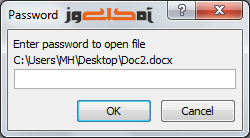 چطوری روی فایل ورد رمز بگذارم؟ + آموزش تصویری