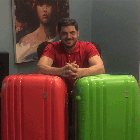 سام درخشانی و همسرش به ماه عسل می روند + عکس