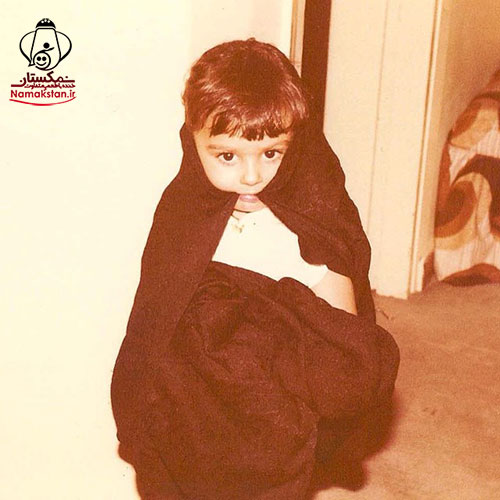 عکس خنده دار از بچگی پرستو صالحی