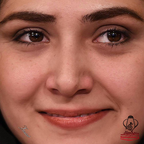 عکس باحال باران کوثری با سبیل و لباس مردانه